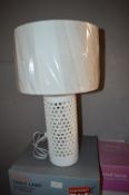 *White Table Lamp