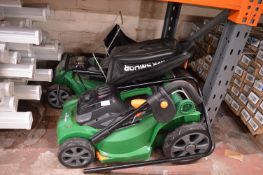 *Two Hawksmoor Lawnmowers (salvage/for spares)