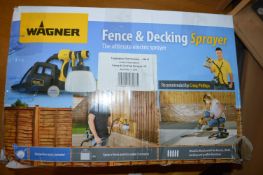 *Wagner Fence & Decking Sprayer