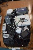 Tray Lot of Mobile Phones Including Apple, Nokia,