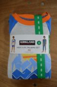 Kirkland Kid’s 4pc Pyjama Set Size: 8 years