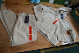 *Jack Wills Lady’s Zip Fleece Hoodie Size: 12 with Matching Bottoms