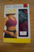 *Lole Sports Bras 2pk Size: M