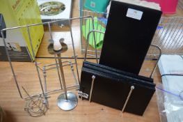 Two Kitchen Book Stands, Order Spike and Bill Check Presenters