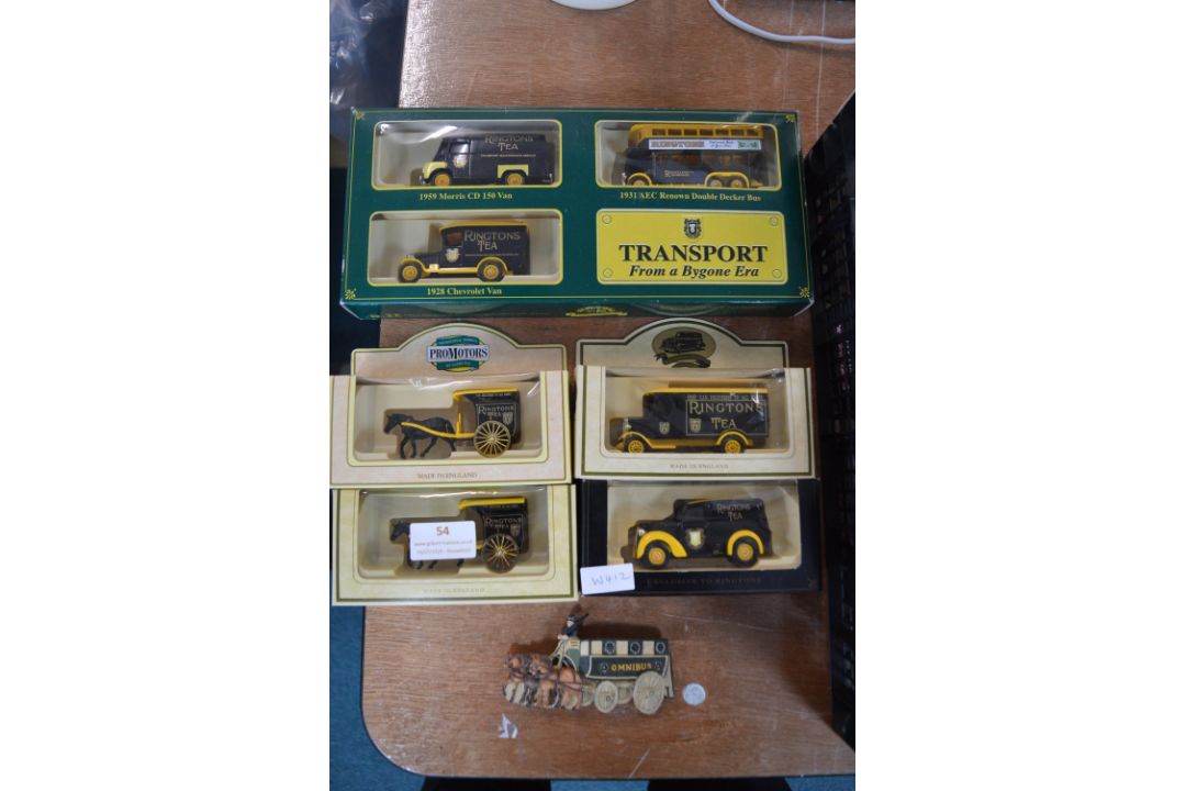 Ringtons Tea Diecast Advertising Vehicles