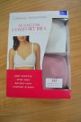 *Carole Hochman Seamless Comfort Bra 2pk Size: L