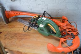 Electric Hedge Trimmer, and a Flymo Multi Trim