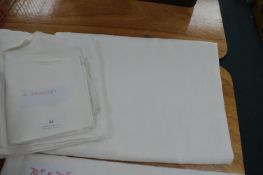 Assorted Damask Serviettes and Linens etc.