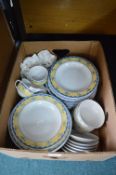 Porcelain Dinner Service by Tognana of Italy ~50pc