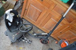 Scooter and an easy Rider