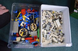 Two Tubs of Assorted Lego