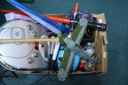 Children's Toys Including Airplane Kit, Lightsaber