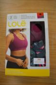*Lole Sports Bras 2pk Size: M