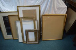 Nine Assorted Picture Frames