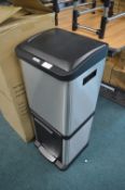 40L Twin Compartment Duo Recycling Bin
