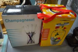 Champagne Set and a Kombucha Tea Brewer