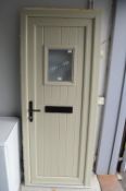 PVC Double Glazed Front Door 2045mm x 840mm