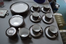 Hornsea Pottery Contrast Pattern Tableware 20+pcs