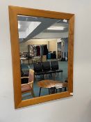 Pine Wood Framed Mirror 62cm x 88cm