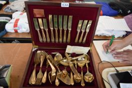 Dynasty Solid Bronze Cutlery Canteen