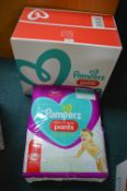 *Pampers Nappies 4pk with 84 Changes