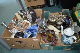 Decorative Items, Vases, Candlesticks, etc.