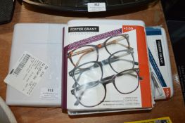 *Three Packs of Foster Grant Reading Glasses +3:00