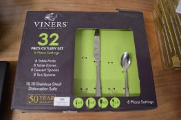 *Viner Stainless Steel Part Cutlery Set