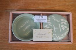 Alphabet Trinket Tray 