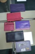 Six Leather Purses Including Radley