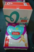 *Pampers Nappies 4pk with 84 Changes