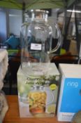 *Crystal King Glass Pitcher 2.2L