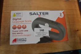 *Salter Digital Luggage Scales