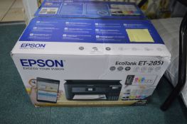 *Epson Ecotank ET2851 AIO Printer