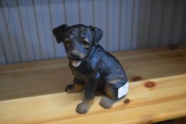 Figure of a Rottweiler Puppy