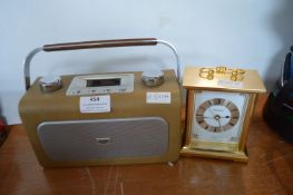 Bush Radio and a Carriage Clock