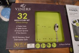 *Viners Stainless Steel Cutlery Set (incomplete)