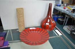 Two Vase and Bowl