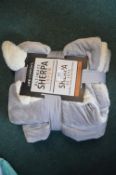 *Life Comfort Sherpa Throw 60