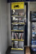 *Haynes Motorcycle Manual Stand and Contents of Various Manuals