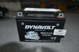 *Dynavolt Motorbike Battery MGS12-6.5L