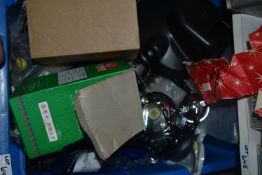 *Box of Various Motorcycle Parts
