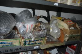 *Contents of Shelf to Include Various Motorcycle Parts