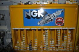 *Contents of Shelf to Include ~100 NGK and Other Spark Plugs