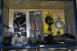 *Contents of Shelf to Include Various Motorcycle Mirrors