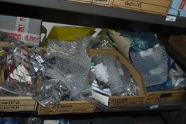 *Contents of Shelf to Include Brake and Clutch Levers, etc.