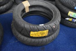 *Two Continental Tyres: 110x80x17, and One 150x70x14