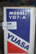 *Yuasa Motorbike Battery YB7-A (new)