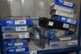 *Contents of Shelf to Include Brake Shoes, etc.