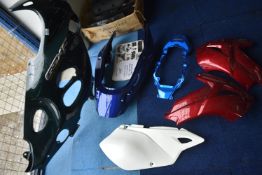 *Various Suzuki Side Panels, Brackets Fixing Set, etc.